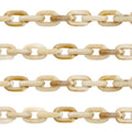 Bracelet chaîne acrylique - Latte