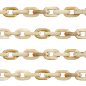 Bracelet chaîne acrylique - Latte