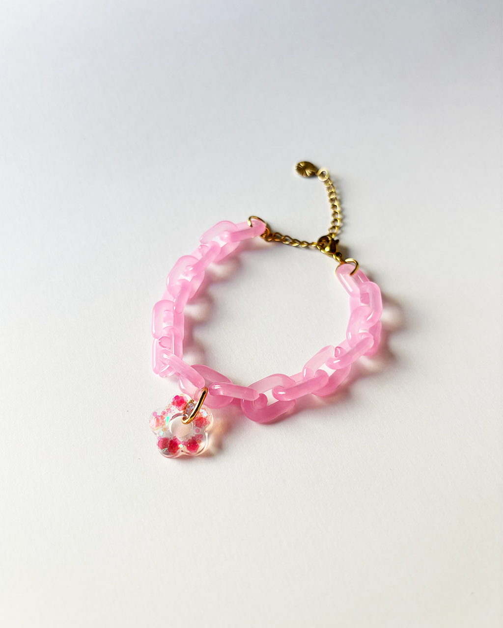 Bracelet chaîne acrylique - Candy
