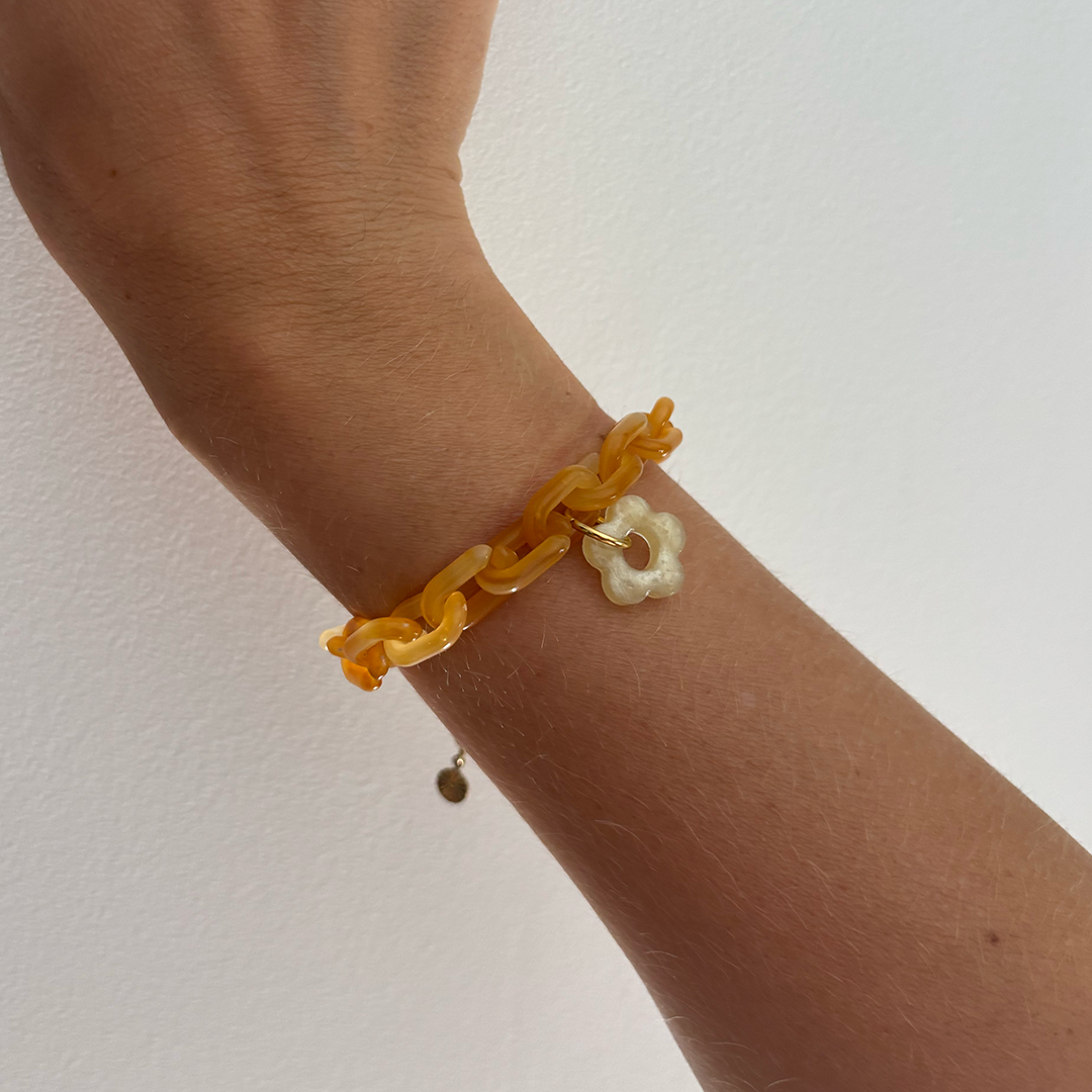 Bracelet chaîne acrylique - Mango