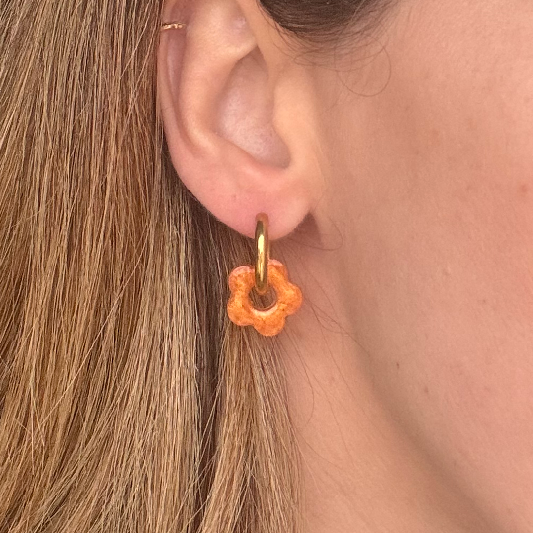 Sassy Fleur Orange - L'Unité