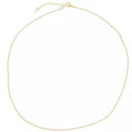 Collier maille forçat 1,6mm - Acier Inoxydable Doré